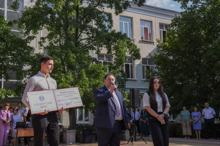 A New Academic Year Begins at Adyghe State University: Welcoming First-Year Students