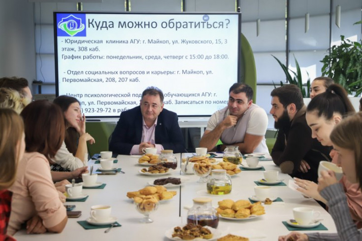 Fostering Relationships: Rector of Adyghe State University Hosts Meeting with Student’s  Families