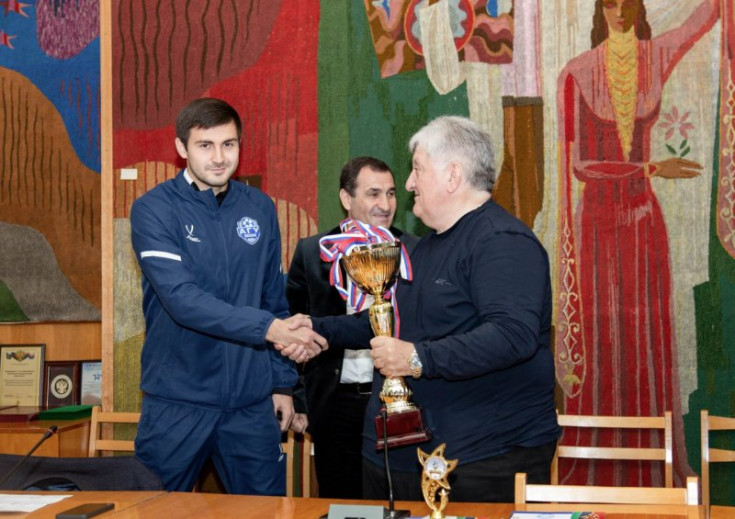 The Football Federation of the Republic of Adygea Honors ASU Team with Awards for Second Place Finish in Regional Championship