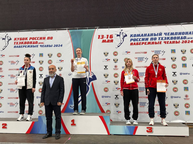 Студентка ИФК и дзюдо Кристина Левичева завоевала третье место на Кубке России по тхэквондо ВТФ среди мужчин и женщин